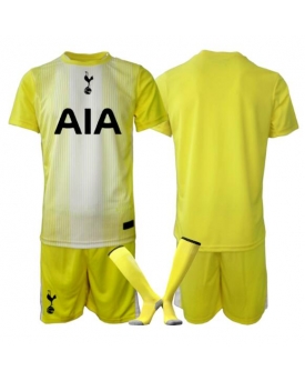 Tottenham Hotspur Portiere Maglia Gara Terza Repliche 2025-26 Bambino Maniche Corte